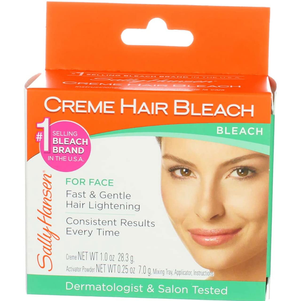 Sally Hansen Creme Hair Bleach For Face (2 Pack)