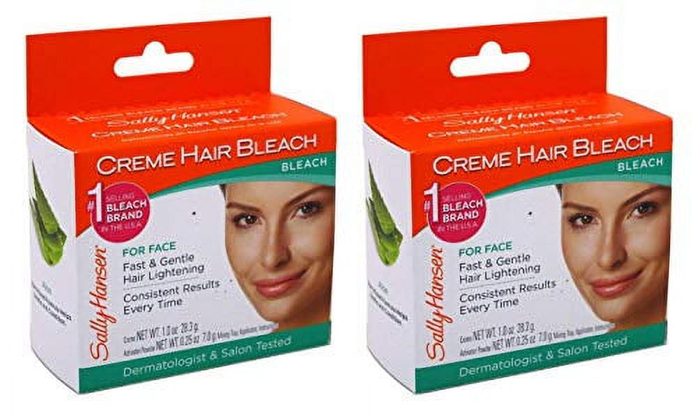 Sally Hansen Creme Hair Bleach for Face (2 Pack)