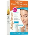 thumbnail image 1 of Sally Hansen Creme Hair Remover Kit For Face, 2.5 Oz., 1 of 4