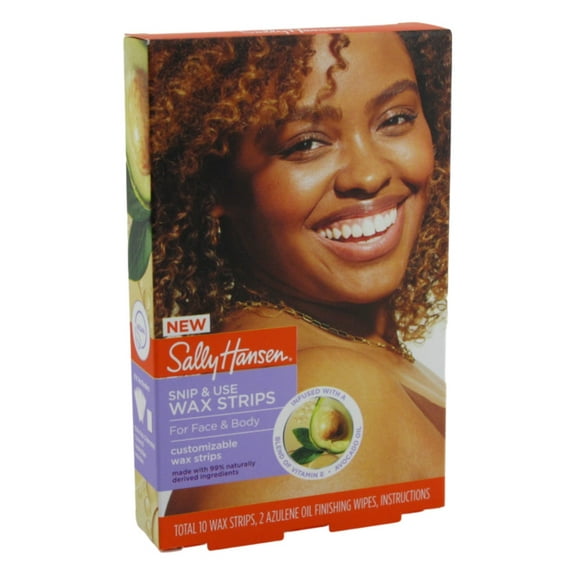 Sally Hansen Snip and Use Wax Strips For Face & Body