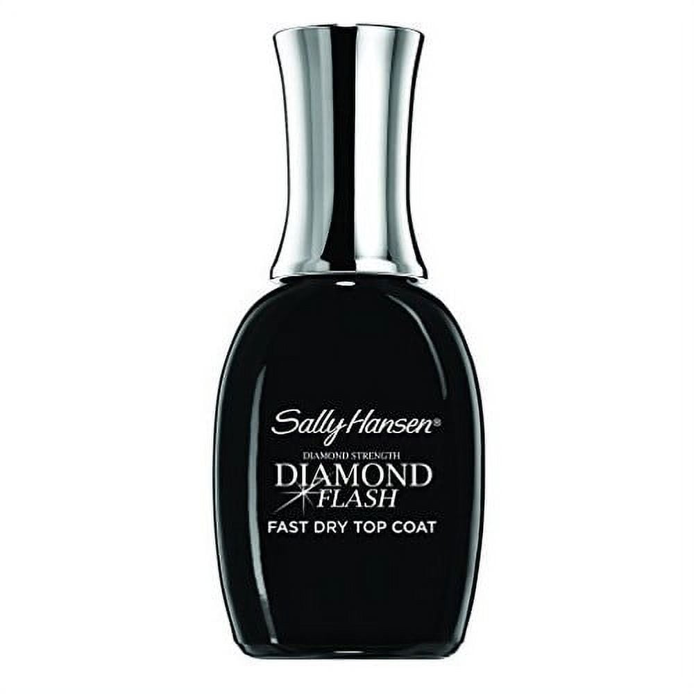 Sally Hansen Diamond Flash Fast Dry Top Coat, Clear [3482], 0.45 oz