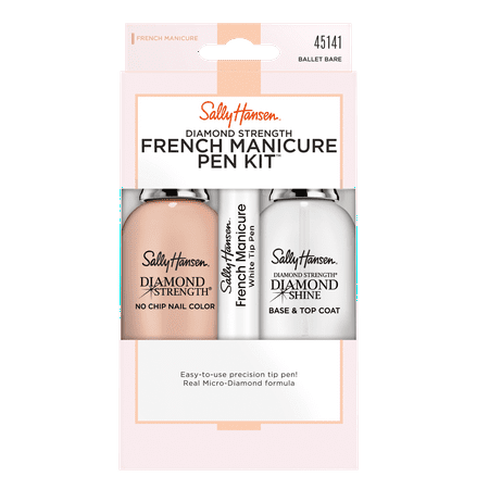 Sally Hansen Diamond Strength French Manicure 3 Pc Nail Polish Set