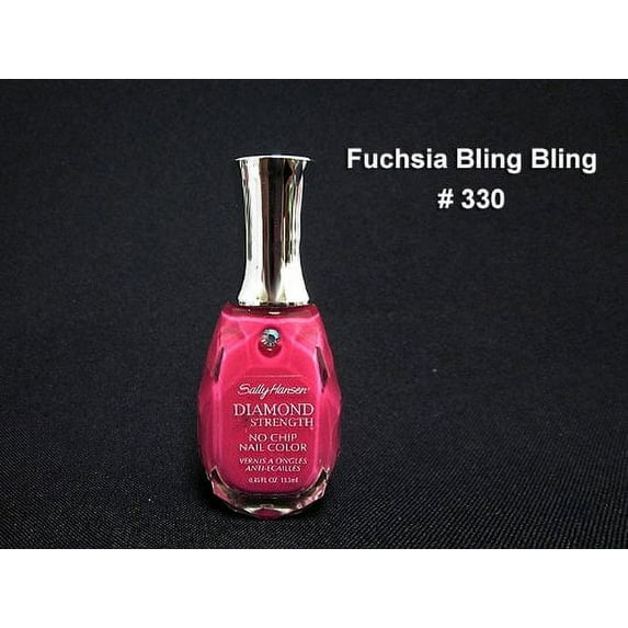 Sally Hansen Diamond Strength Nail Color 0.45 fl oz - 330 Fuchsia Bling Bling - FREE SHIPPING on Orders $35 and Over