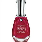 Sally Hansen Diamond Strength No Chip Nail Polish, Red Velvet, 0.45 fl oz