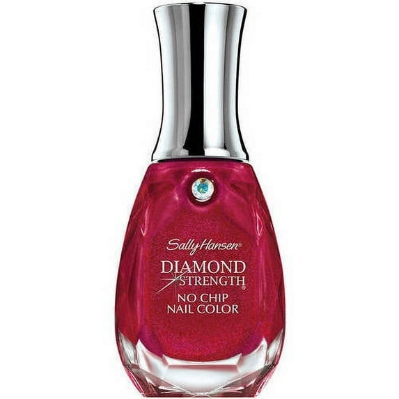 Sally Hansen Diamond Strength No Chip Nail Polish, Red Velvet, 0.45 fl oz