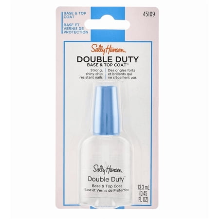 Sally Hansen Double Duty Base & Top Coat 0.45 oz (Pack of 4)