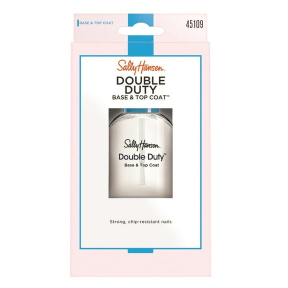 Sally Hansen Double Duty Base & Top Coat Nail Treatment, Clear