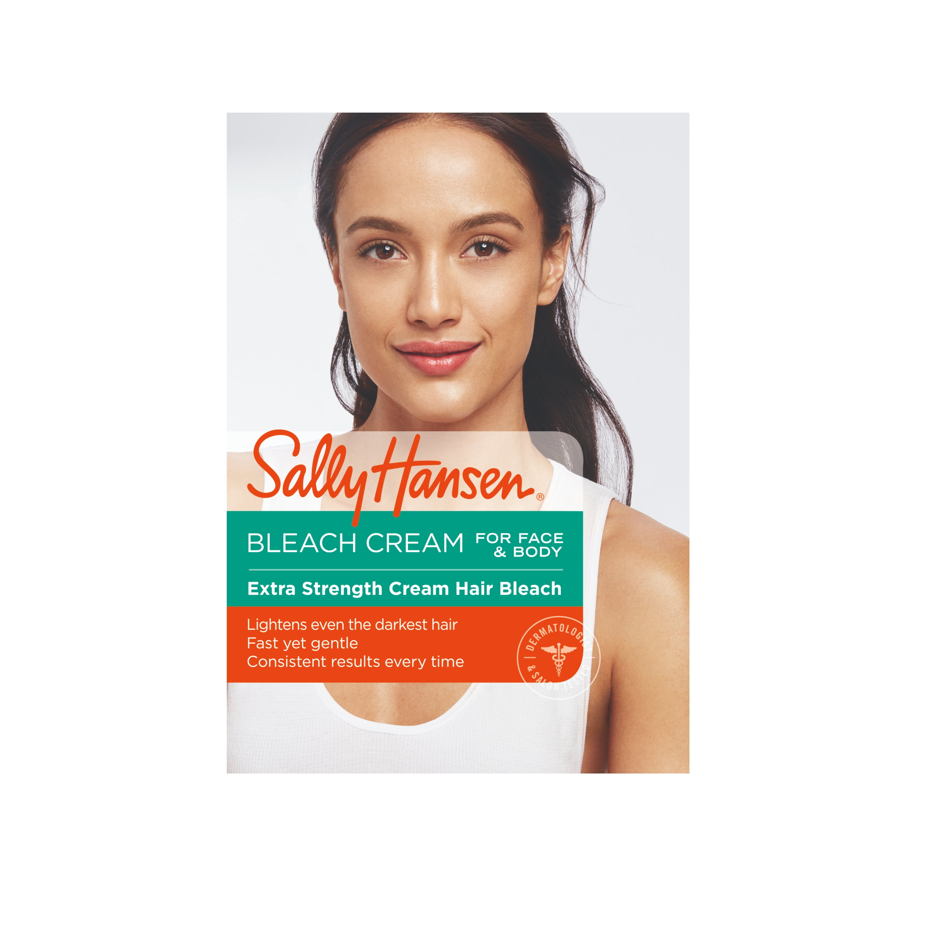 Sally Hansen Extra Strength Facial Cream Hair Bleach for Face Body Armpit 1.5 oz Kit Walmart