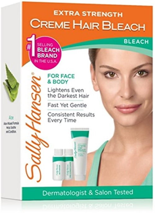 Sally Hansen Extra Strength Creme Hair Bleach Kit 1 ea - Walmart.com