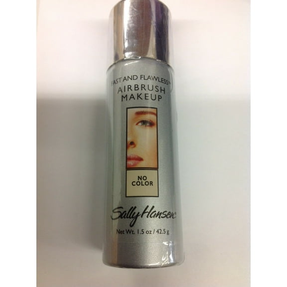 Sally Hansen Fast and Flawless Airbrush Foundation ( NO COLOR ) NEW.