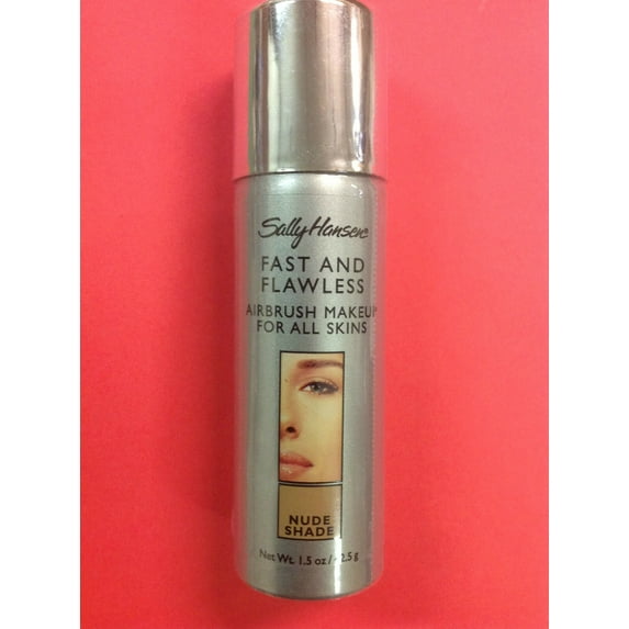 Sally Hansen Fast and Flawless Airbrush Foundation NUDE SHADE NEW.