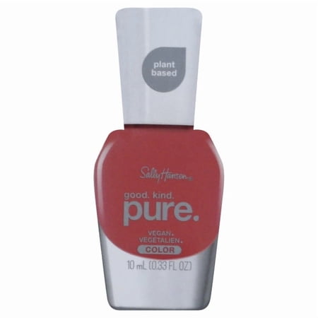 Sally Hansen Good.Kind.Pure. Nail Polish, Coral Calm, 10ml