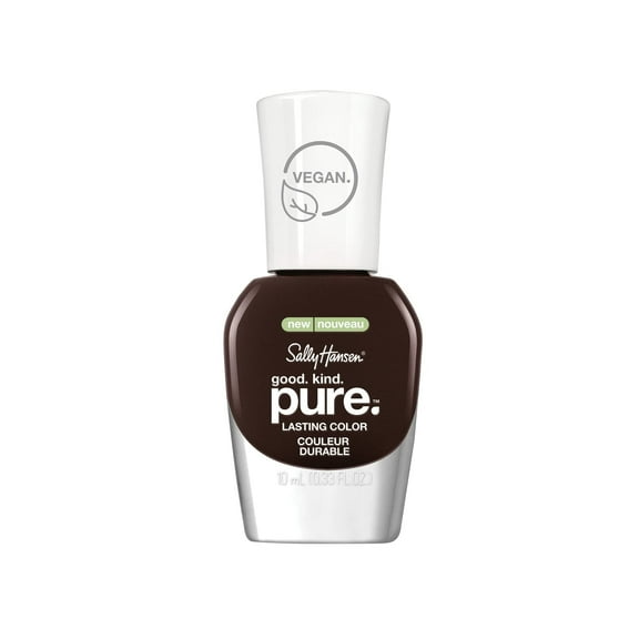 Sally Hansen Good.Kind.Pure Nail Polish 151 Warm Cacao 0.33 fl oz (Pack of 1)
