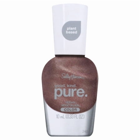 Sally Hansen Good.Kind.Pure. Vegan Nail Polish, Golden Quartz, 0.33 oz, Vegan Nail Polish, Nail Polish, Clean Nail Polish, Plant Based