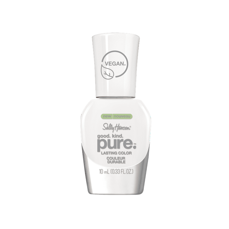 Sally Hansen Good.Kind.Pure. Vegan Nail Polish, Light Lychee, 0.33