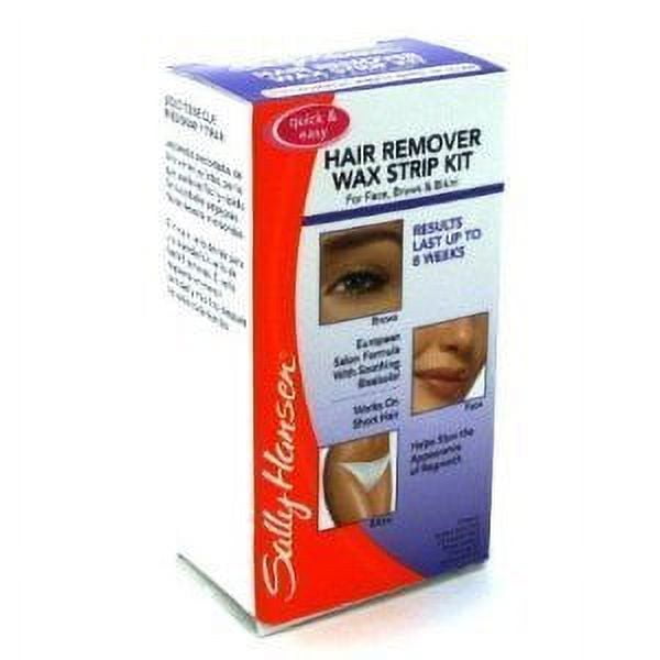 Sally Hansen Hair Remover Wax Strip Kit (Pack of 6)