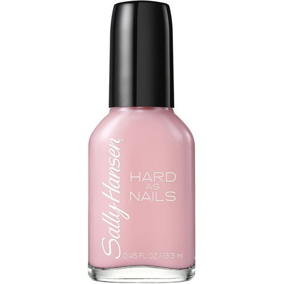 Sally Hansen Hard As Nails Nail Color, Set In Stone, 0.45 oz, Color Nail Polish, Nail Polish, Red Nail Polish, Contains B5 and Green Tea