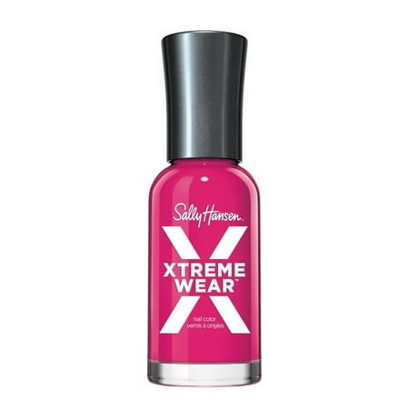 Sally Hansen Hard As Nails Xtreme Wear Nail Color, Fuchsia Power