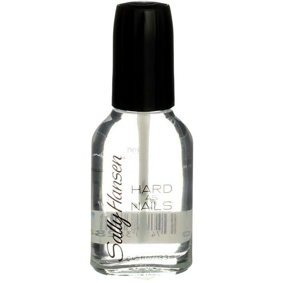 Sally Hansen Hard as Nails Nail Polish, Crystal Clear, 0.45 fl oz, 2 Pack