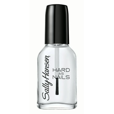 Sally Hansen Hard as Nails Nail Polish, Crystal Clear, 0.45 oz, No Chipping or Splitting