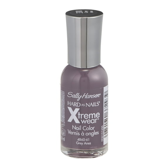 Sally Hansen Hard as Nails Xtreme Wear Nail Color, Gray Area, 0.4 Fl. Oz.