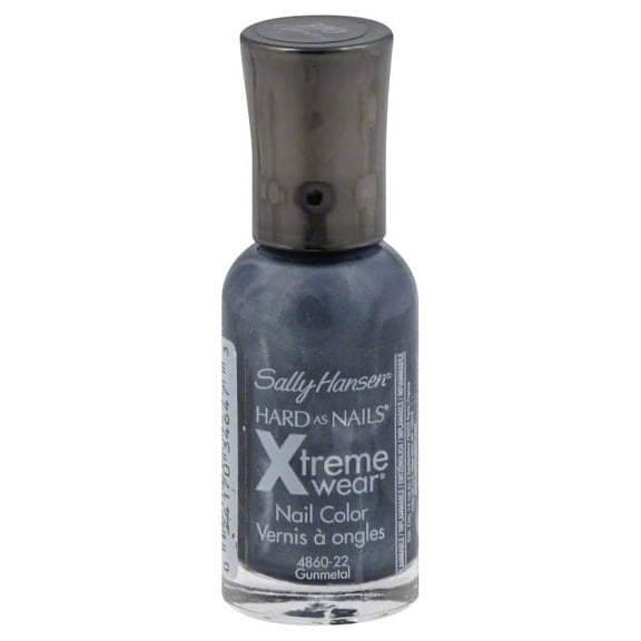 Sally Hansen Hard as Nails Xtreme Wear Nail Color, Gunmetal