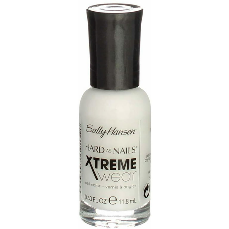 Sally Hansen Hard as Nails Xtreme Wear, White On [21], 0.4