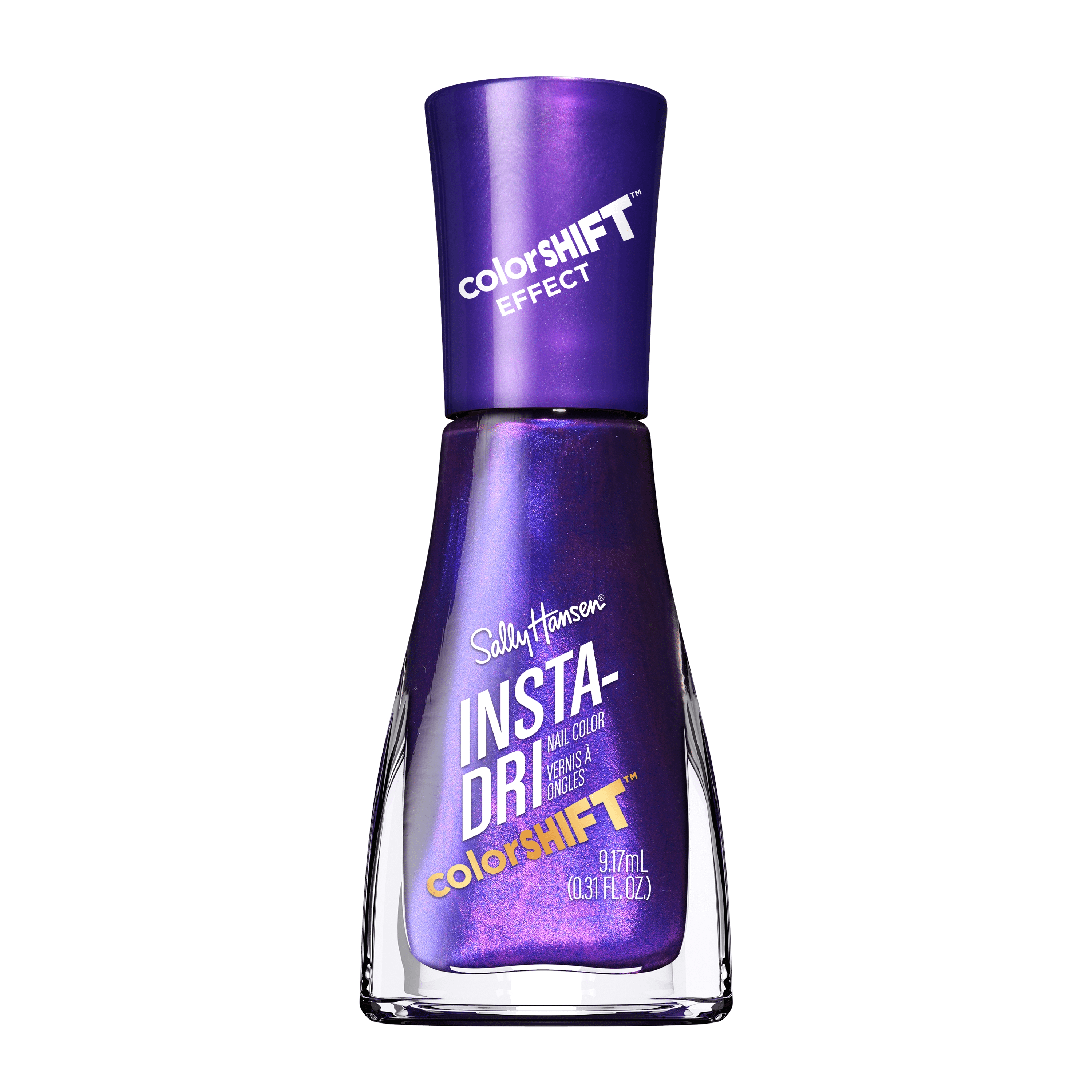 Sally Hansen Insta-Dri Color Shift Nail Polish, Turn the Violet up, ,3oz