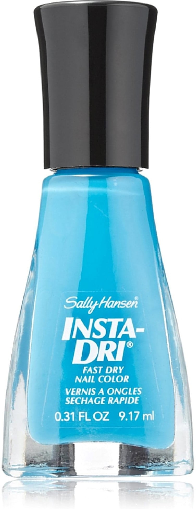 Sally Hansen InstaDri Fast Dry Nail Color, Brisk Blue 0.31 oz (Pack