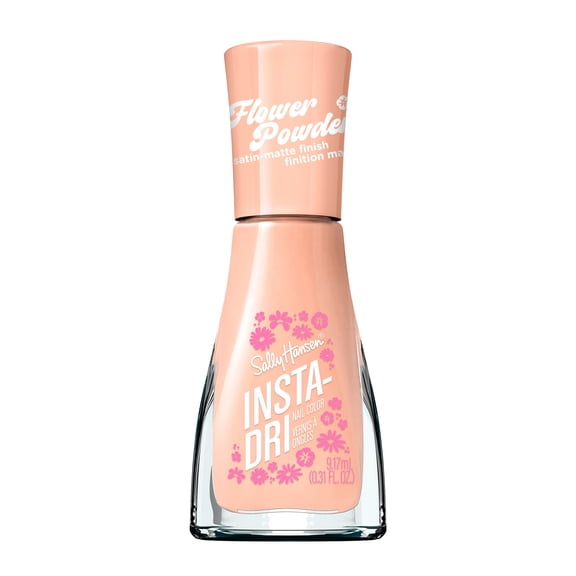 Sally Hansen Insta Dri Flower Powder Nail Polish, Quick-Drying, Long-Lasting Shine, Poppy Into Action​ 0.31 fl oz