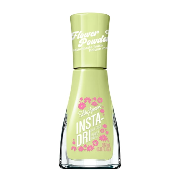 Sally Hansen Insta Dri Flower Powder Nail Polish, Quick-Drying, Long-Lasting Shine, Quickleaf​ 0.31 fl oz