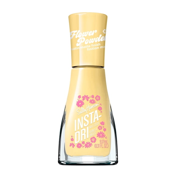 Sally Hansen Insta Dri Flower Powder Nail Polish, Quick-Drying, Long-Lasting Shine, Swirling Sunflower​ 0.31 oz
