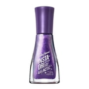 Sally Hansen Insta-Dri  Galactic, Planet Purple, Quick Dry, Long Lasting, Streak-Free Shine, Metallic Purple Nail Polish