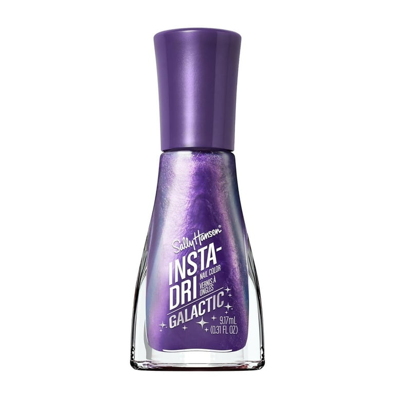 Sally Hansen Insta-Dri® Galactic, Planet Purple, Quick Dry, Long