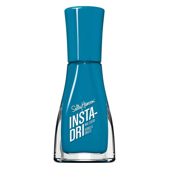 Sally Hansen Insta-Dri Glossy Fast-Drying Nail Color, 644 Cruisin' Blue, 0.31 Fluid Ounce