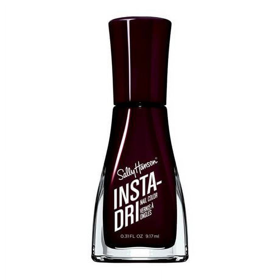 Sally Hansen Insta-Dri Nail Polish Liquid, Go Garnet, 0.31 fl oz (6 pack) (Bundle)
