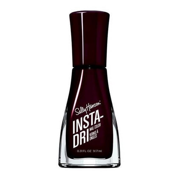 Sally Hansen Insta-Dri Nail Polish Liquid, Go Garnet, 0.31 fl oz (6 pack) (Bundle)