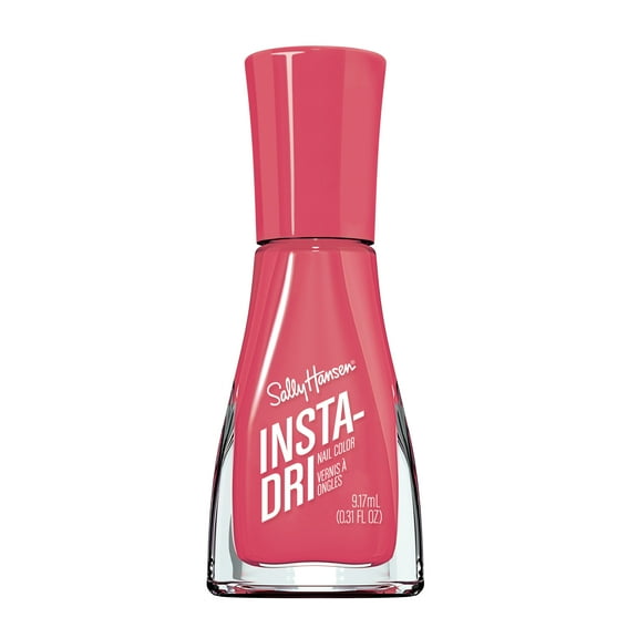 Sally Hansen Insta-Dri Nail Polish, Fast and Fuchsia, 0.31 fl oz, Quick Dry