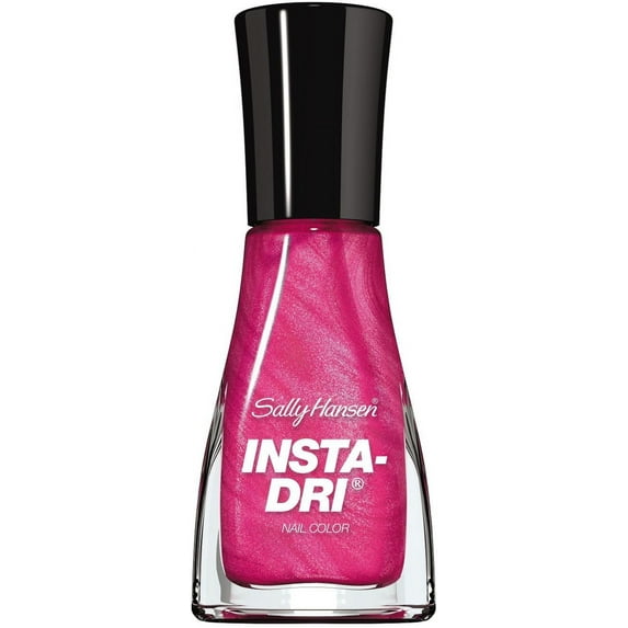 Sally Hansen Insta-Dri Nail Color, Flashy Fuchsia, 0.31 fl oz, Quick Dry