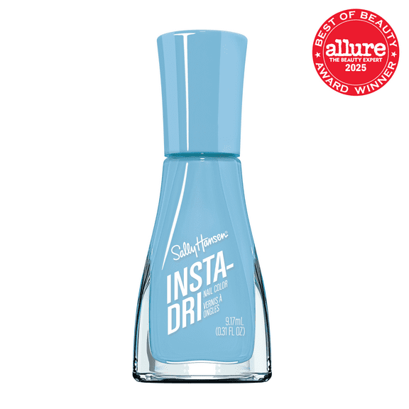 Sally Hansen Insta-Dri Nail Polish, Quick-Drying, Long-Lasting Shine, Up in the Clouds 0.31 fl oz