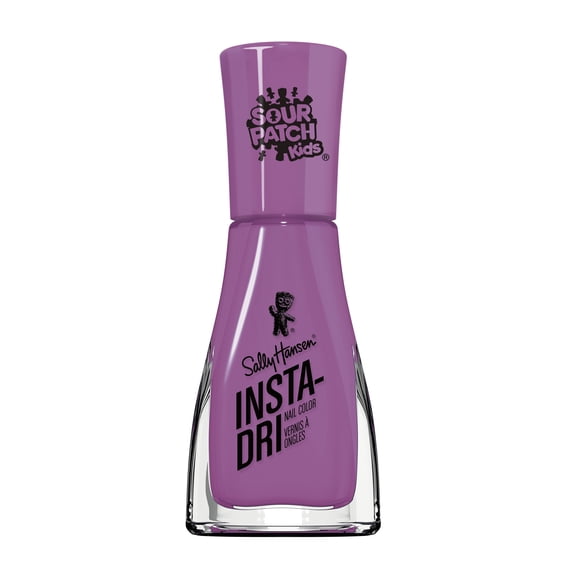 Sally Hansen Insta-Dri Nail Color x Sour Patch Kids, R.I.Purple, 0.31 oz
