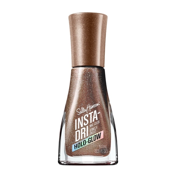 Sally Hansen Insta-Dri Nail Polish, Quick-Drying, Long-Lasting Shine, On The Glow 0.31 fl oz