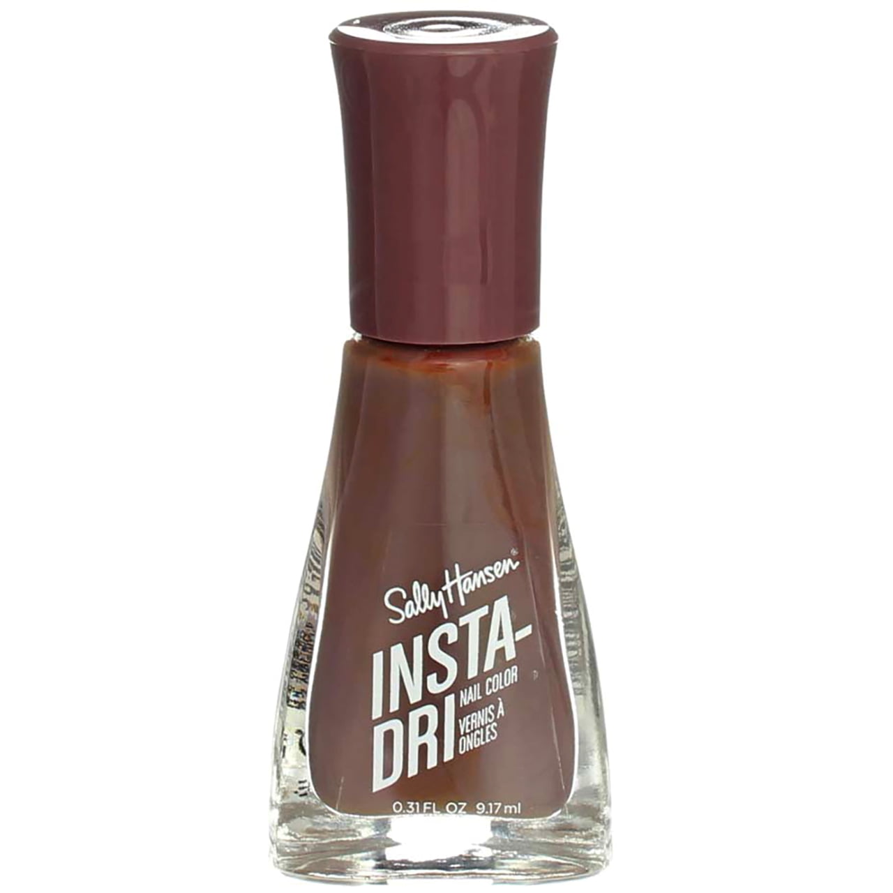 Sally Hansen Insta-Dri Nail Polish Liquid, Slick Slate, 0.31 fl oz (4 pack)
