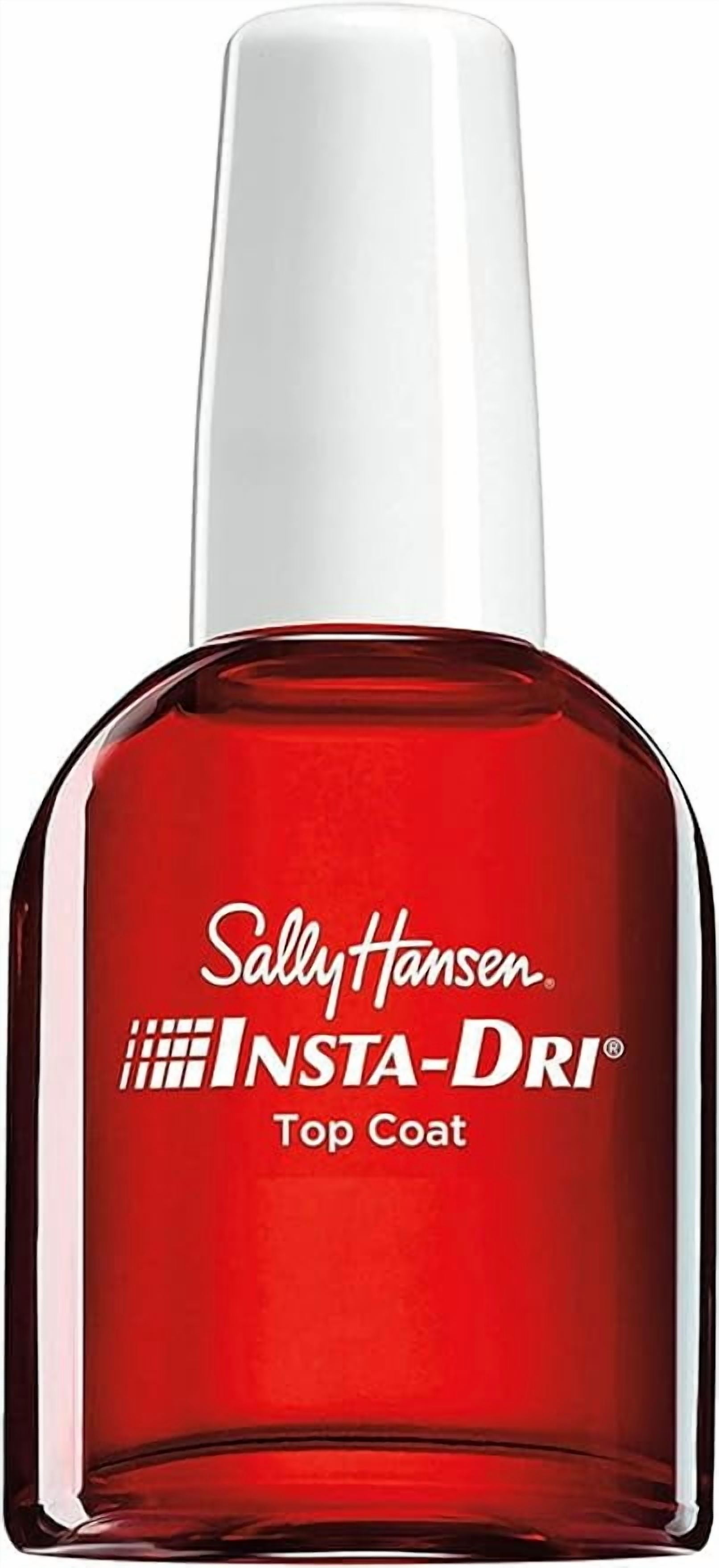 Sally Hansen Insta Dri Nail Top Coat, Clear, 0.45 Oz, 6 Pack