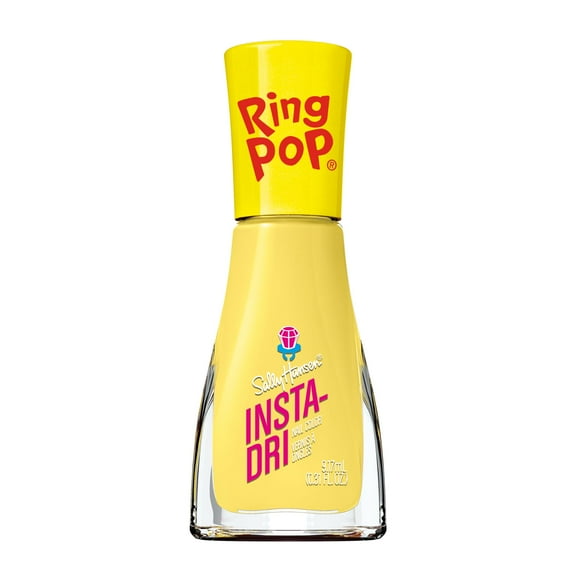 Sally Hansen Insta-Dri, Ring Pop Nice Ring to It, Quick Dry, Long Lasting, Streak-Free Shine, Yellow Nail Polish