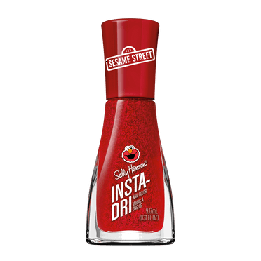 Sally Hansen Insta-Dri Sesame Street Nail Polish, Elmo Loves Hue 130, 0.31 fl oz