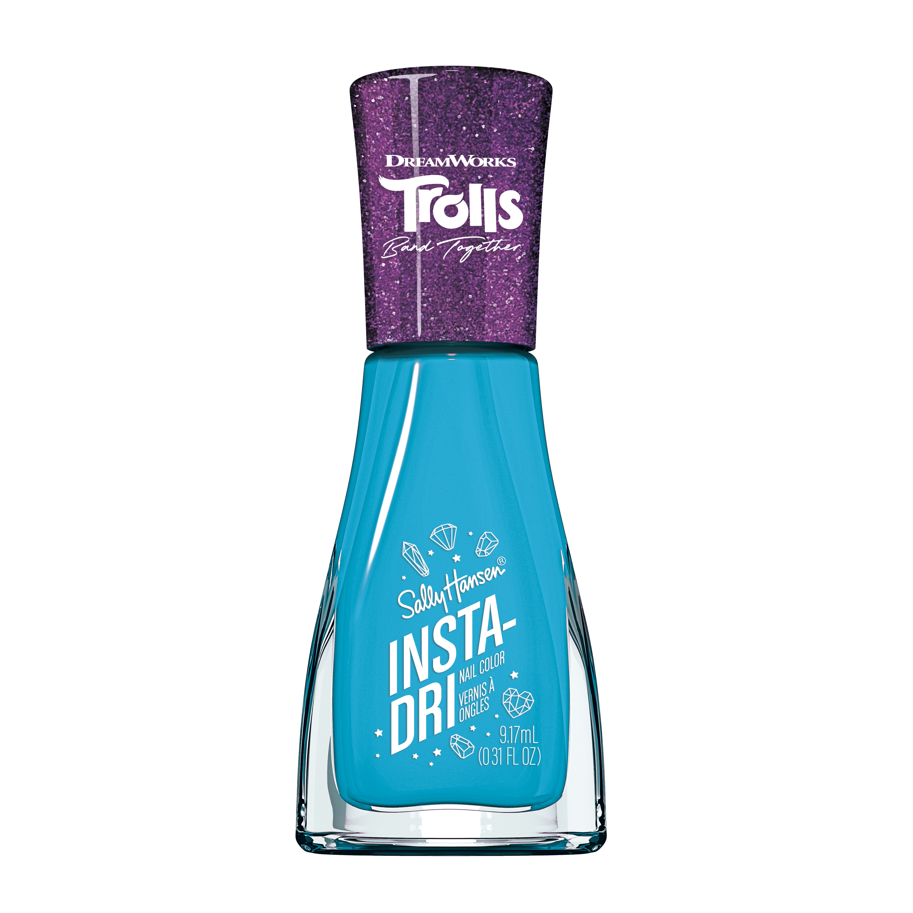 バンドリ ドロリス フルホイル Sally Hansen Insta-Dri Trolls Nail Polish Collection, Here We Go