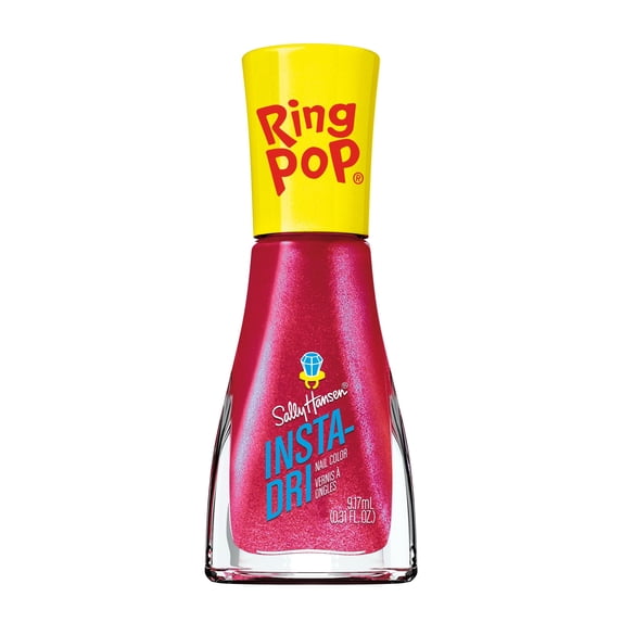 Sally Hansen Insta-Dri x Ring Pop Nail Polish, Bling Pop, 0.31 fl oz, Quick Dry