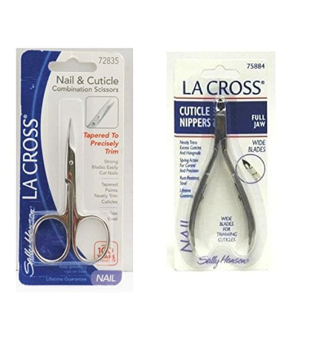 Sally Hansen LA Cross Nail & Cuticle Combination Scissors 72835 +