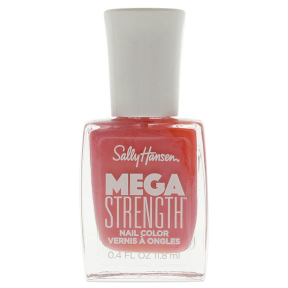 Sally Hansen Mega Strength Nail Polish Lacquer, On Fleek, 0.40 Fl. Oz.